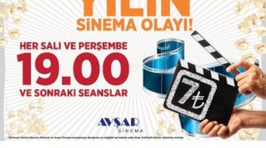 Salı Ve Perşembe G&uuml;nleri İndirimli Sinema Keyfi