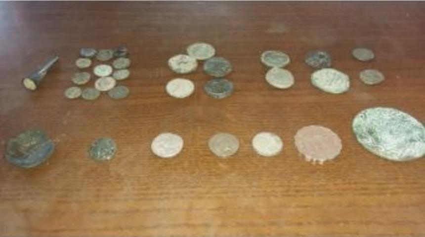 Balıkesir&rsquo;de Bizans D&ouml;nemine Ait Sikkeler Ele Ge&ccedil;irildi