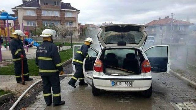 Elektrik Sistemindeki Arıza Otomobili Yaktı