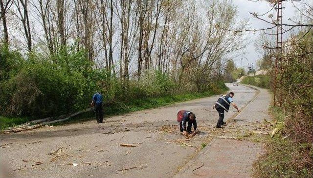 Tokat&rsquo;ta Şiddetli R&uuml;zgar Hayatı Olumsuz Etkiledi 1