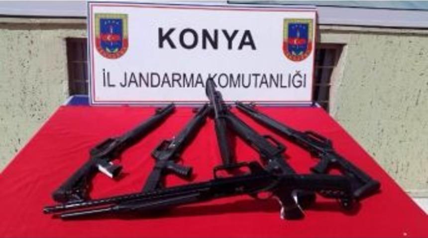 Beyşehir&rsquo;de Yasa Dışı T&uuml;fek Satışı Yapan 3 Av Bayisi Kapatıldı