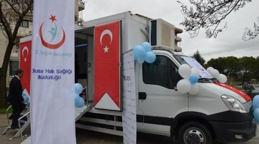 Verem Savaş Aracı G&uuml;nde 700 Kişiyi Tarayacak