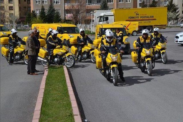 Kayseri Ptt Başm&uuml;d&uuml;rl&uuml;ğ&uuml;ne Yeni Ara&ccedil; Teslim T&ouml;reni 1