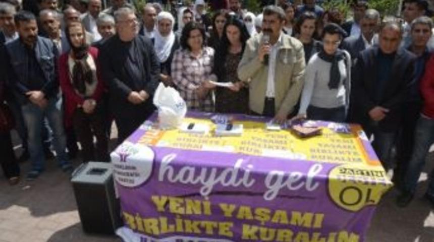 Hdp Batman&rsquo;da Se&ccedil;im Startını Verdi