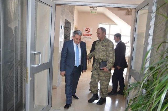 Ghsim, Top&ccedil;u Alay Komutanı&rsquo;nı Ağırladı 1