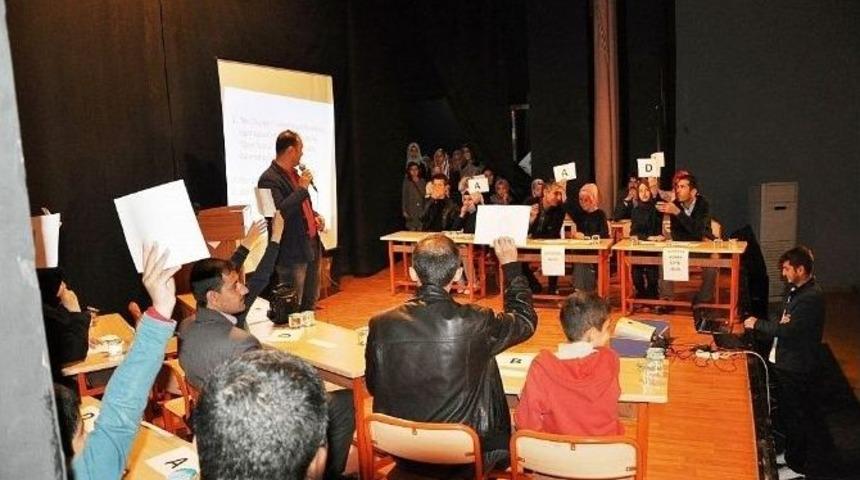 Veliler Ve &Ouml;ğrenciler Birlikte Yarıştı