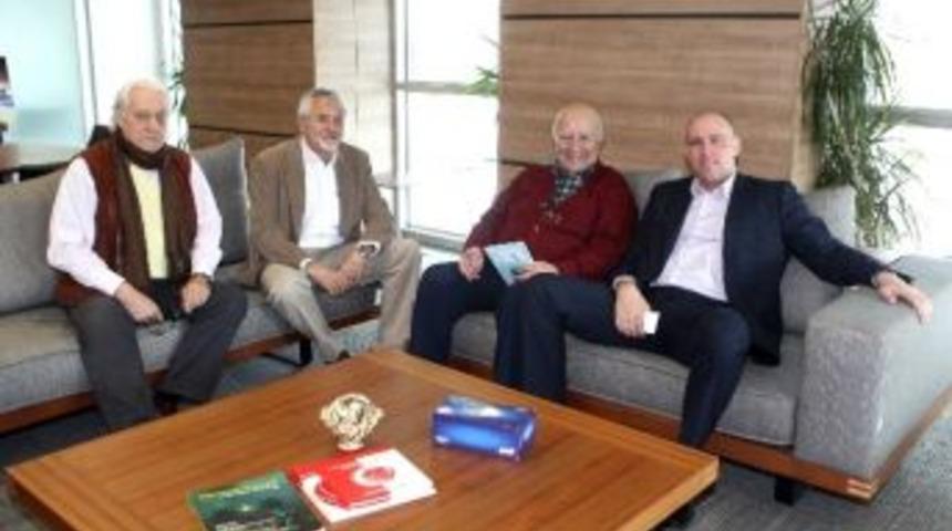 T&uuml;bad&rsquo;dan Tbf Başkanı Harun Erdenay&rsquo;a Ziyaret