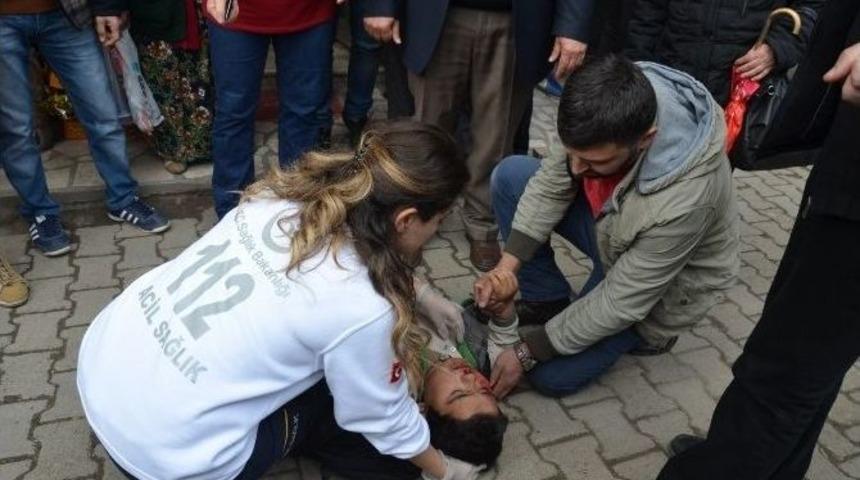 Otomobilin &Ccedil;arptığı &Ouml;ğrenci Yaralandı