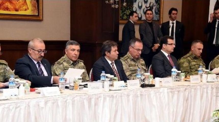 Vali K&uuml;&ccedil;&uuml;k, B&ouml;lgesel Sınır G&uuml;venliği Toplantısına Katıldı