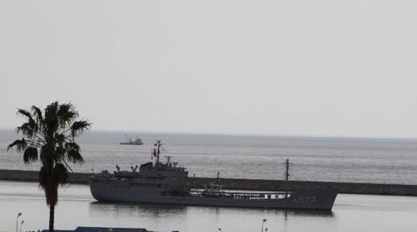 Savaş Gemileri Tatbikat İ&ccedil;in Samsun&rsquo;da