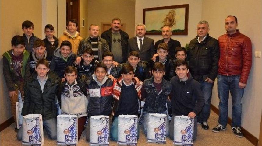 Birlikspor K&ouml;rfez Y&ouml;netiminden Baran&rsquo;a Ziyaret Etti