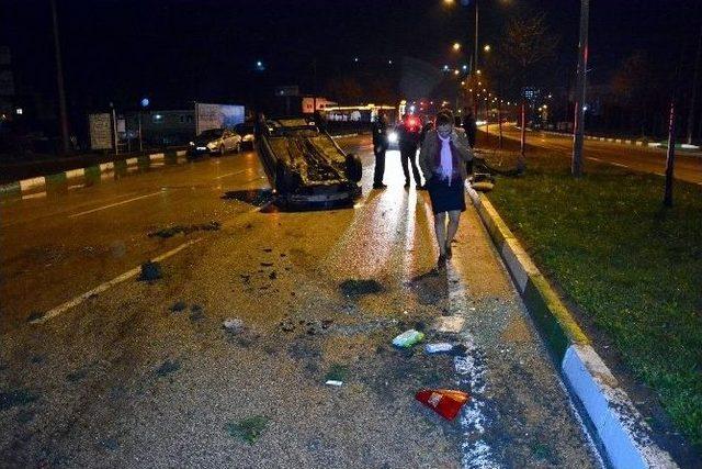 Takla Atan Otomobilden Sağ Çıktılar