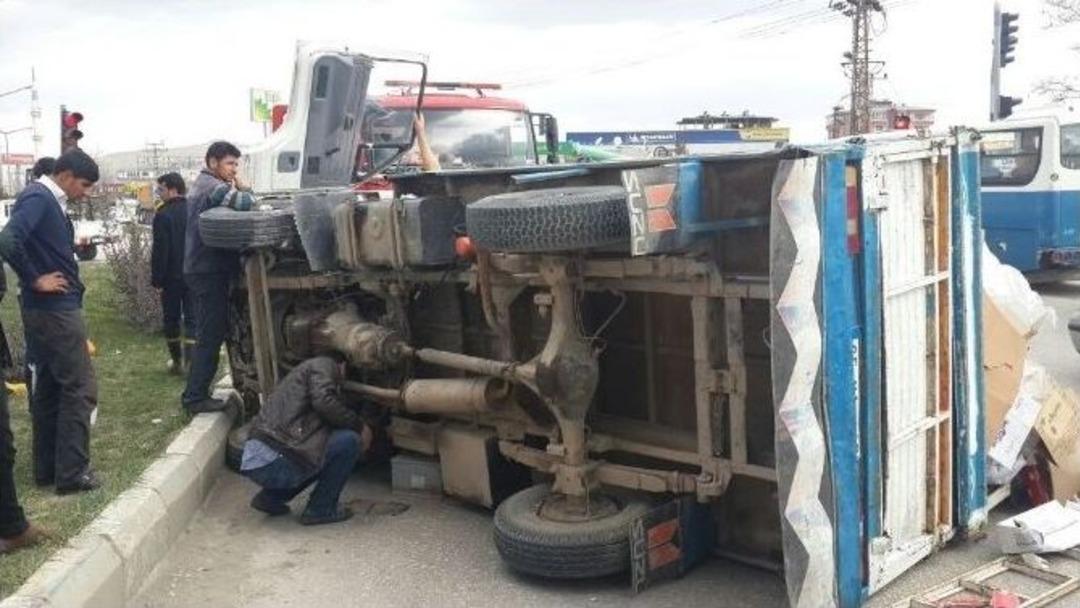 Van&rsquo;da Trafik Kazası; 1 Yaralı