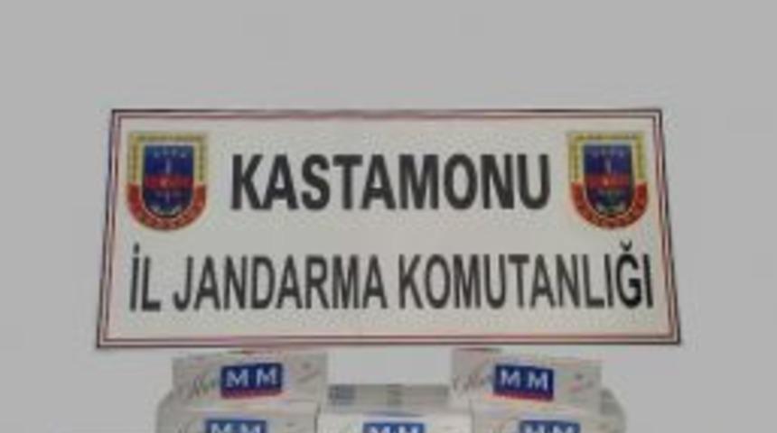 Tosya&rsquo;da 710 Paket Ka&ccedil;ak Sigara Yakalandı