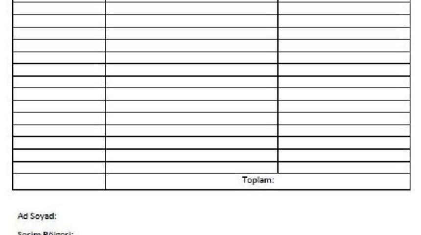 Şeffaflık Derneği Adaylar I&ccedil;in Mal Bildirim Beyannamesi Hazırladı