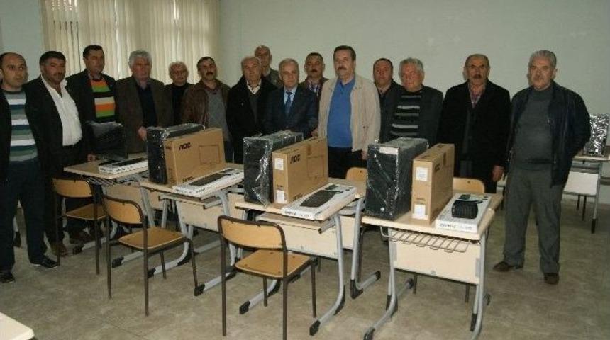 İş Adamından G&uuml;m&uuml;şhacık&ouml;y Myo&rsquo;ya 25 Bilgisayar