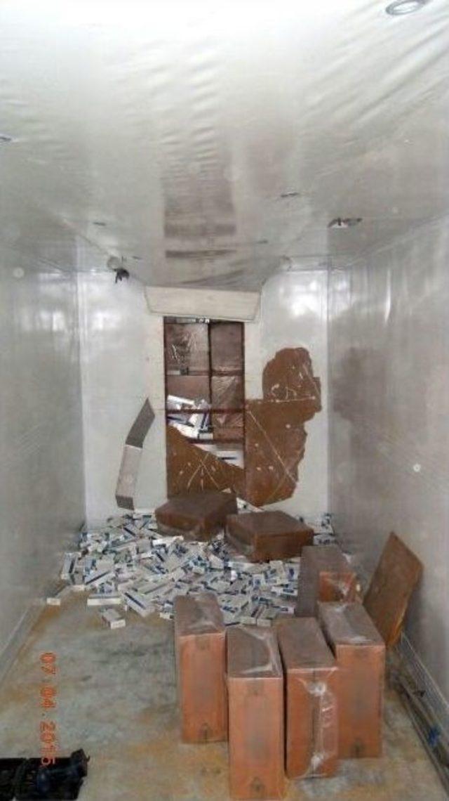 Erzincan’da 72 Bin Paket Kaçak Sigara Ele Geçirildi 1