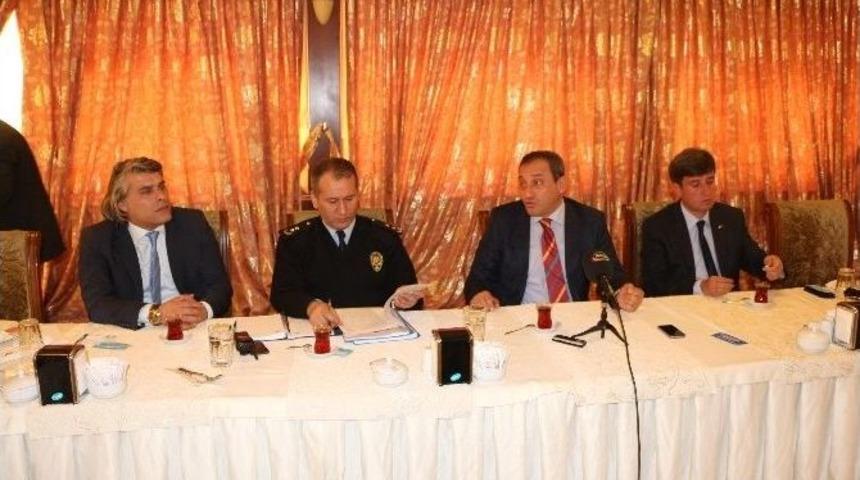 Emniyet M&uuml;d&uuml;r&uuml; Yılmaz, Gazetecileri Ağırladı