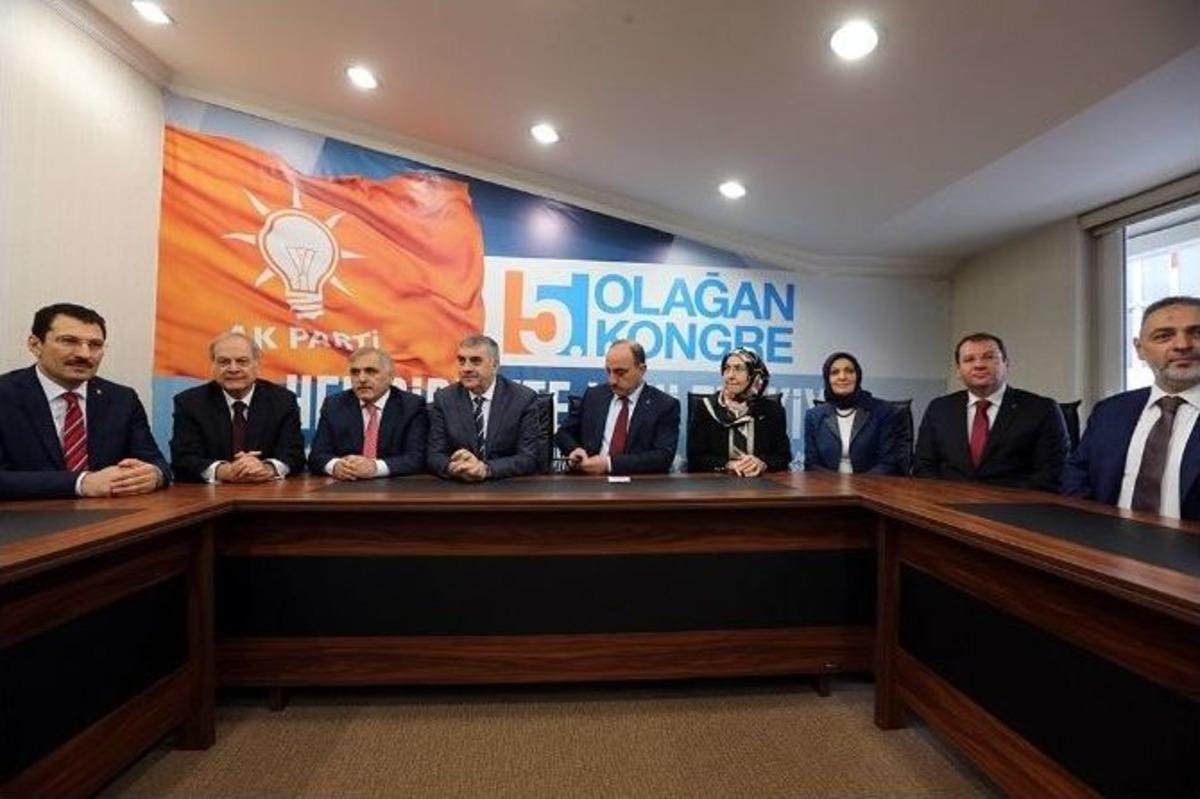 Ak Parti Milletvekili Adayları Basın Toplantısı D&uuml;zenledi