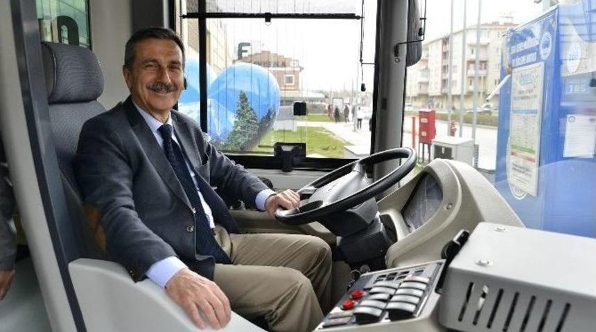 Tepebaşı Elektrikli Otob&uuml;slere Kavuşacak