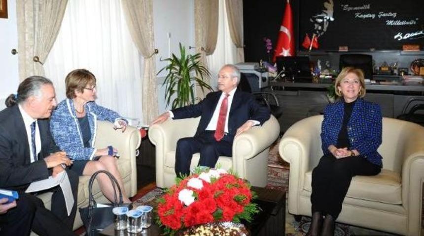 Kılı&ccedil;daroğlu, Akpm Başkanı Brasseur Ile G&ouml;r&uuml;şt&uuml;