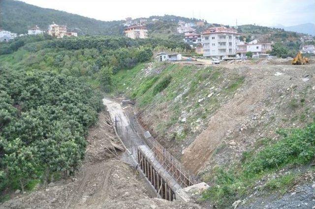 Büyükhasbahçe Mahallesi’nde Mamadı Deresi’ne 360 Metre Menfez 1