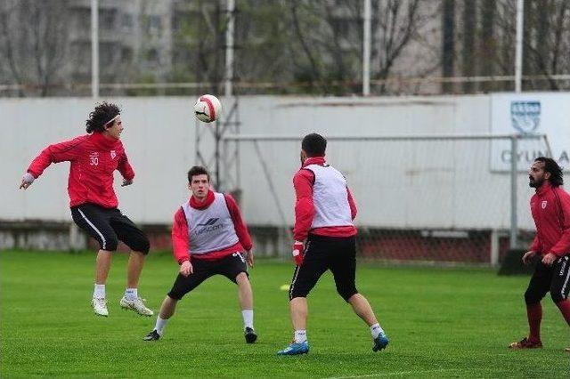 Samsunspor, Orduspor Maçı Hazırlıklarına Başladı