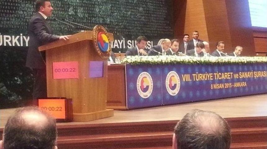 Yozgat Tso Başkanı &Ouml;zışık, Yozgat&rsquo;ın Sorunlarını Davutoğlu&rsquo;na Aktardı