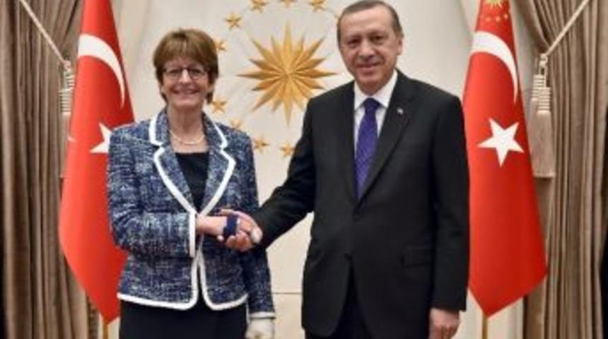 Cumhurbaşkanı Erdoğan, Akpm Başkanı Brasseur&rsquo;&uuml; Kabul Etti