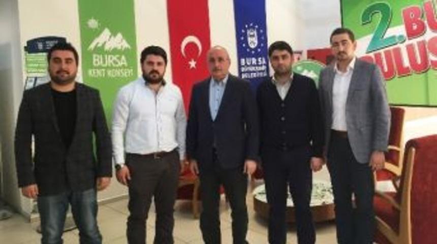 Mudanyalı Gen&ccedil;lerden Bursa Kent Konseyi&rsquo;ne Ziyaret