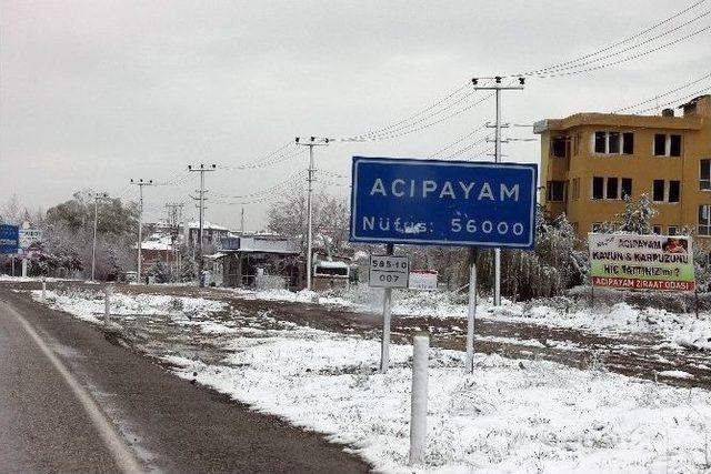 Acıpayam’da Kar Şaşkınlığı