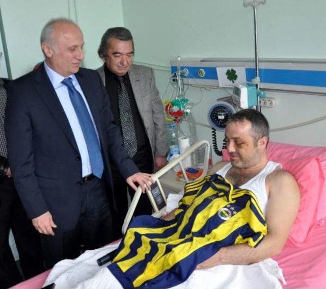 Fenerbahçe Yönetiminden Yaralı Şoför Ufuk Kıran’A Ziyaret