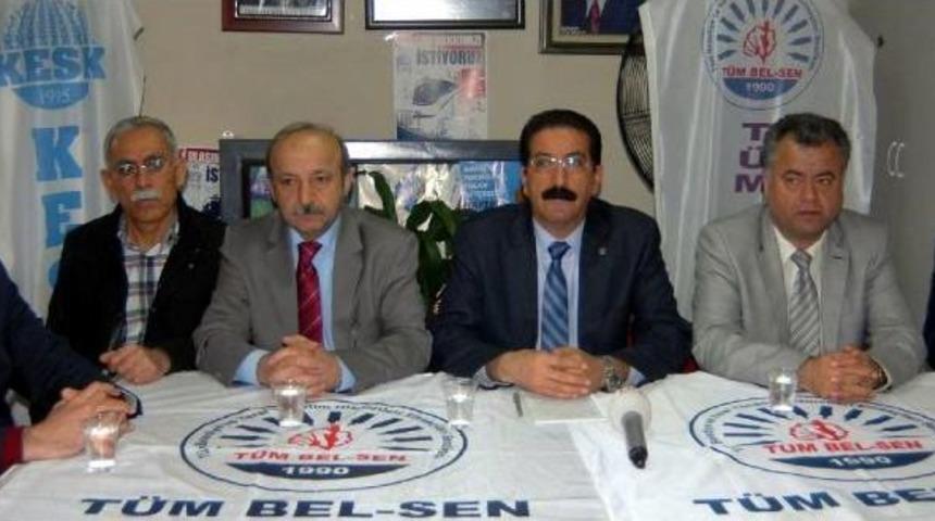 Kesk Başkanı &Ouml;zgen, İzmir'de Sendikalarla G&ouml;r&uuml;şt&uuml;