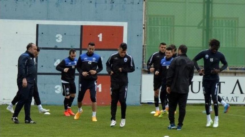 Kayseri Erciyesspor, Eskişehirspor Ma&ccedil;ının Hazırlıklarını S&uuml;rd&uuml;rd&uuml;