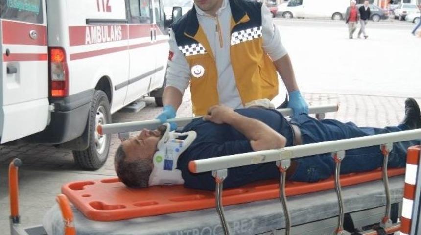 Kayseri&rsquo;de Kaza: 2 Yaralı