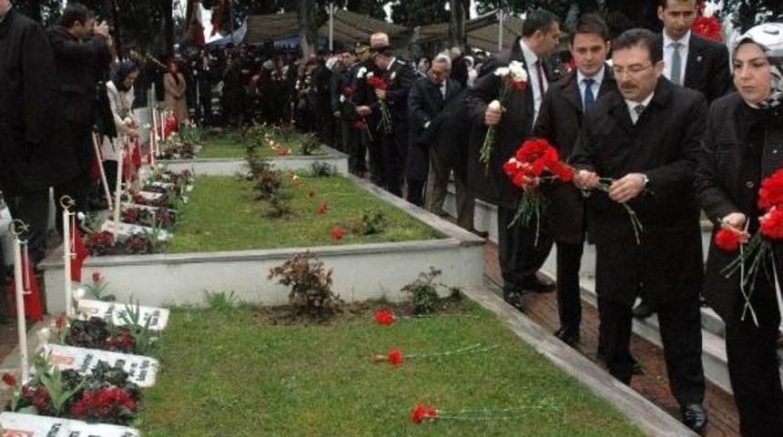 Polis Teşkilatı'nın 170'inci Yıld&ouml;n&uuml;m&uuml;nde Şehitler Anıldı