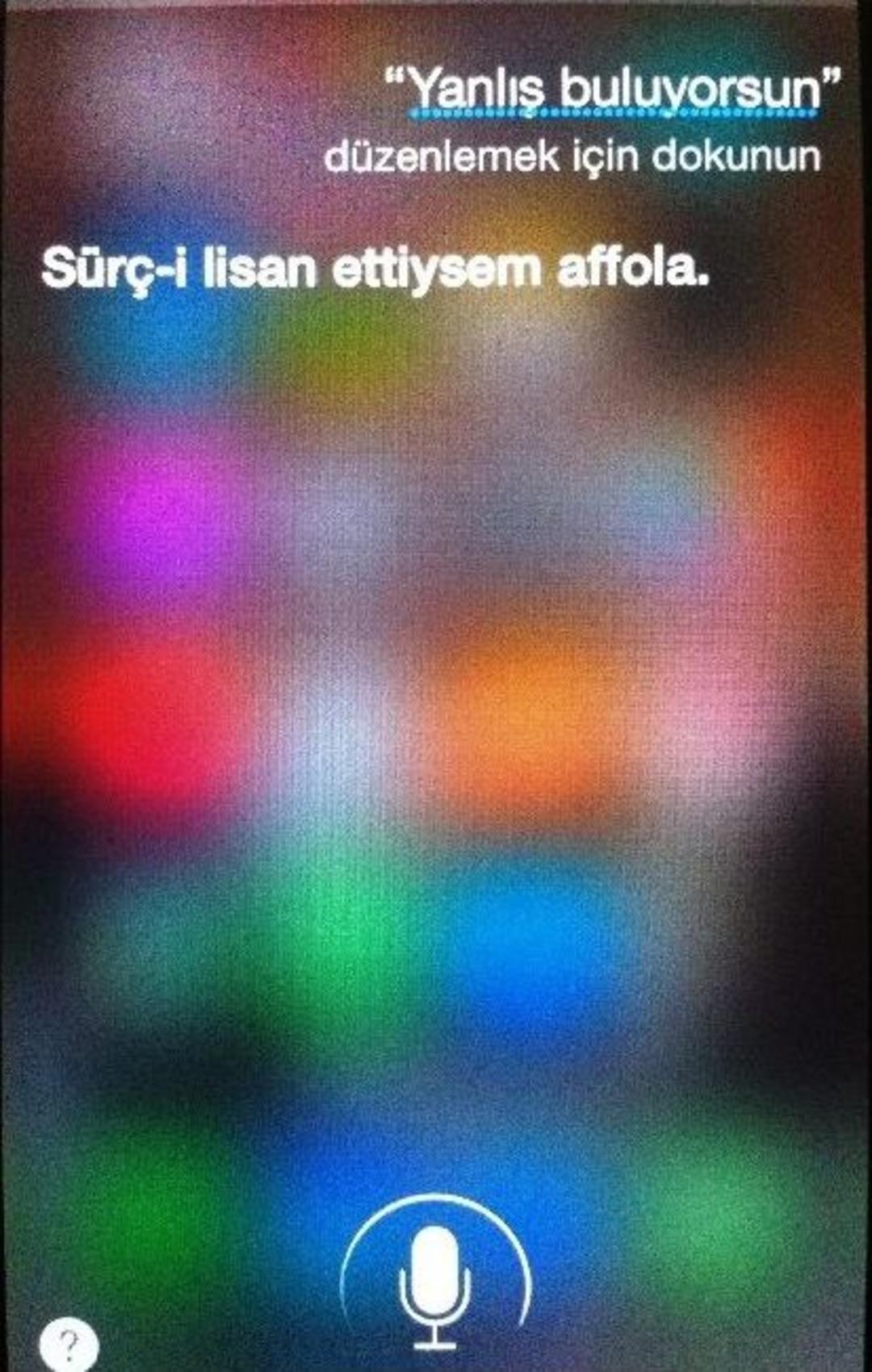 Siri&rsquo;de &ldquo;s&uuml;r&ccedil;-i Lisan&rdquo; Geyiği