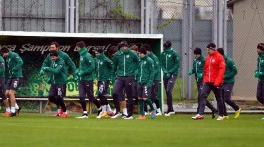 Bursaspor&rsquo;Da Tatil Bitti
