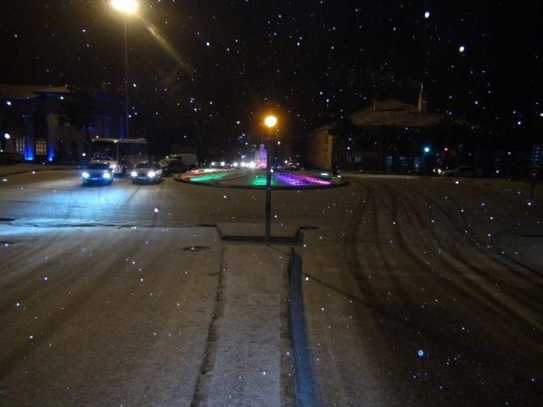Yozgat&rsquo;ta Kar Yağışı