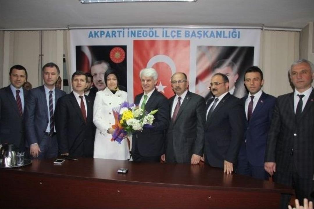 İneg&ouml;l&rsquo;de Ak Parti Adayları Tanıtıldı
