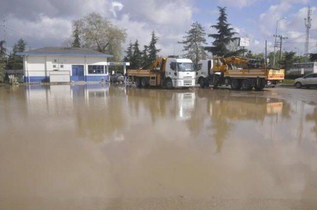 Yagmur Kocaeli'de Dereleri Taşırdı, Fabrikayı Su Bastı - Ek Fotoğraf