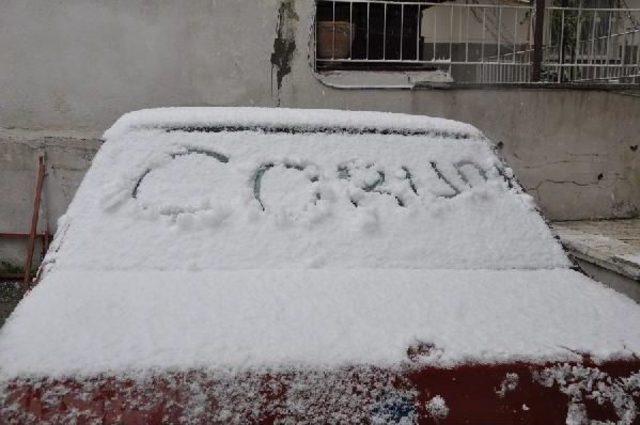 &Ccedil;orum da Nisan Karı Şaşırttı 1