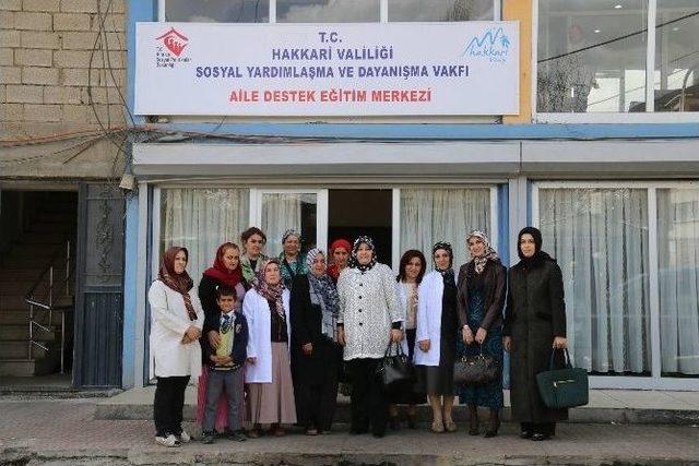 Ayşegül Canbolat Aile Destek Eğitim Merkezi’ni Ziyaret Etti