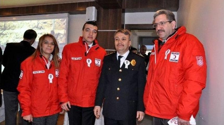 Türk Kızılayı Polis Teşkilatı Kutlamalarına Katıldı