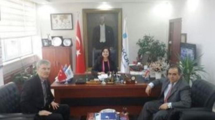 Ptt Baş M&uuml;d&uuml;r&uuml; İş-kur&rsquo;u Ziyaret Etti