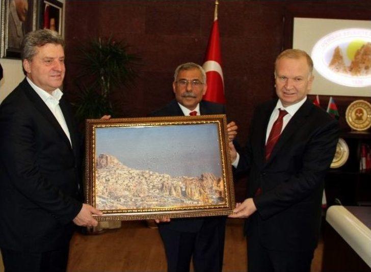 Makedonya Cumhurbaşkanı Nevşehir’de G3