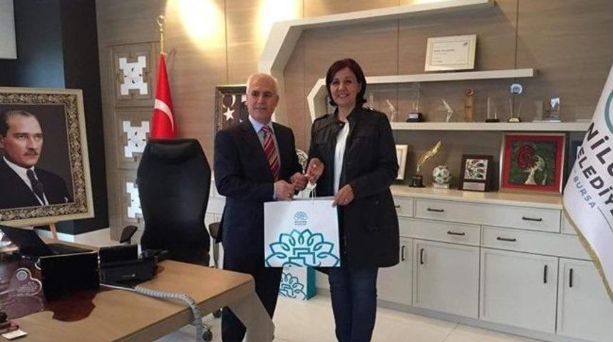 Başkan G&uuml;neş&rsquo;ten Yalova Ve Nil&uuml;fer Belediyelerine Ziyaret