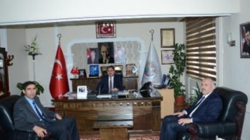 Maski Genel M&uuml;d&uuml;r&uuml; &Ouml;zdemir, Başkan Eser&rsquo;i Ziyaret Etti