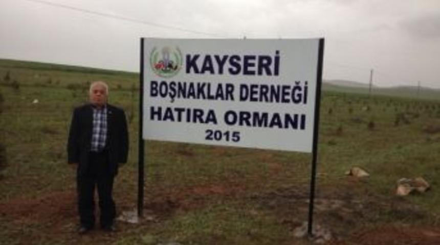 Kayseri Boşnaklar Derneği Şehitler İ&ccedil;in Hatıra Ormanı Oluşturdu
