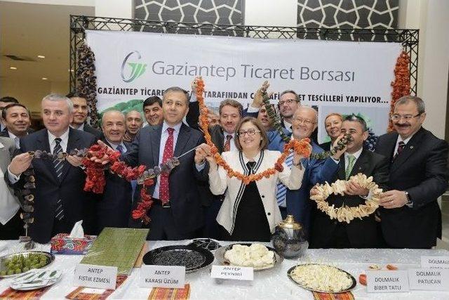 Gaziantep’in Yöresel Ürünleri Avrupa’ya Açılıyor